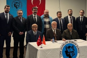 Samsun Türk Ocağı'nda Mustafa Çağatay Tufan Güven Tazeledi